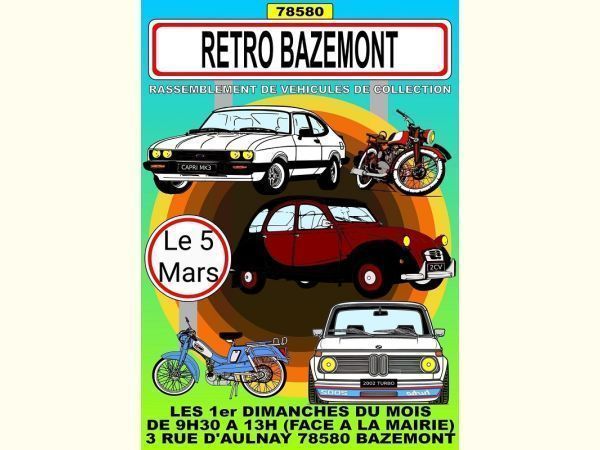 Affiche Rétro Bazemont