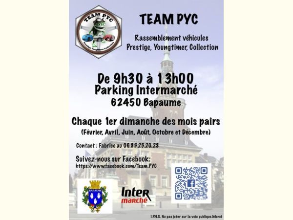 Affiche Rendez-vous bimestriel du Team P.Y.C