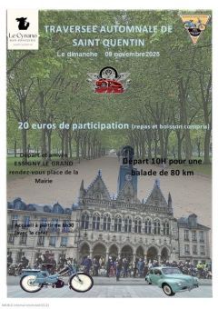 Affiche 5e Traversée d'Automne - 08/11/2025