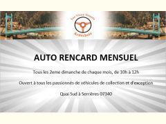 Affiche Auto rencard mensuel LVVA
