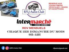 Affiche Rendez-vous mensuel du RFLJ Autos Club