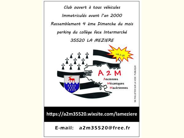 Affiche Rendez-vous mensuel à La Mézière