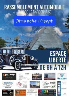 Affiche Rassemblement Automobile