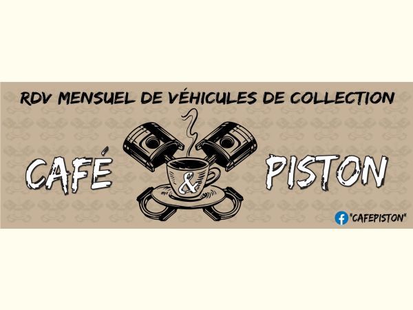 Affiche Café et Piston