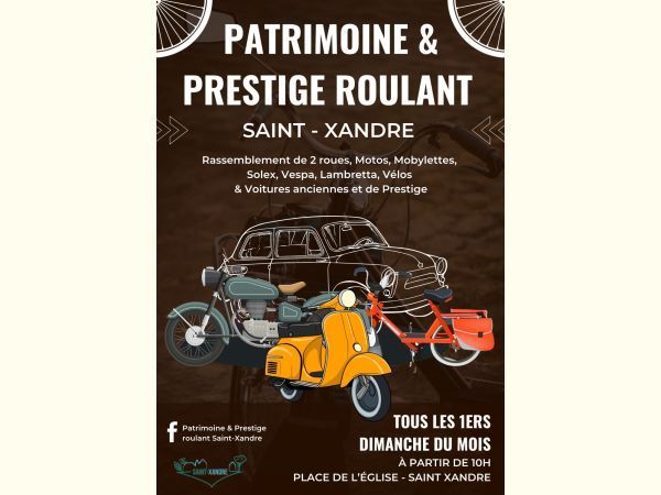 Affiche Patrimoine & prestige roulant