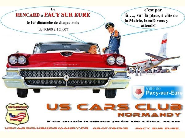 Affiche Rencard mensuel à Paçy-sur-Eure