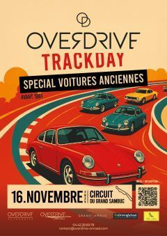 Affiche Trackday des anciennes au Grand Sambuc - 15/11/2025