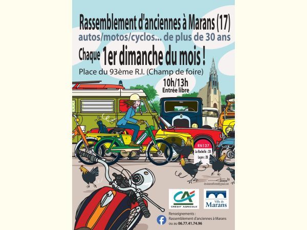 Affiche Rassemblement d'Anciennes