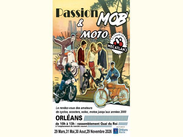 Affiche Rencontre Passion Mob' & Motos