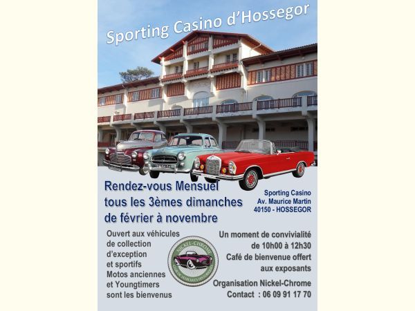 Affiche Rassemblement Mensuel à Hossegor