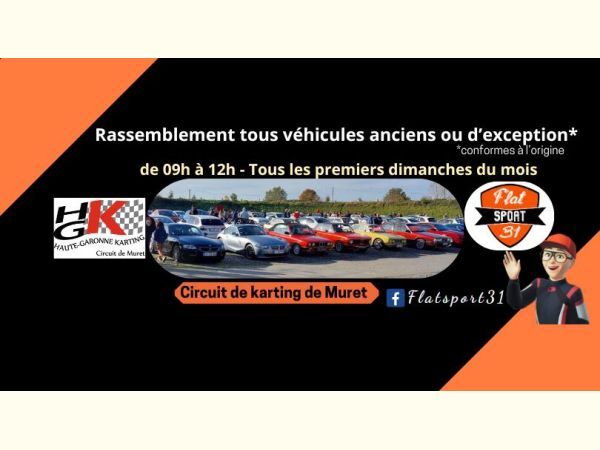 Affiche Exposition de voitures Anciennes, de Sport et de Prestige