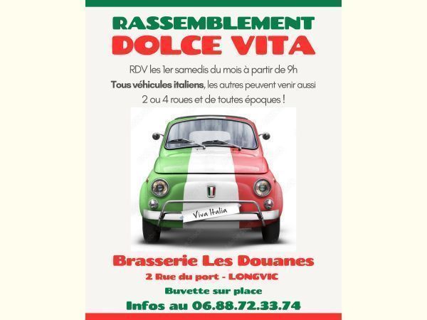 Affiche Rassemblement Dolce Vita