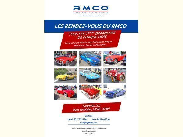 Affiche Les Rendez-vous du RMCO