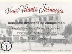 Affiche Exposition mensuelle de Voitures Anciennes à Jarnac