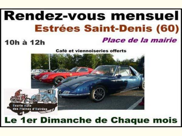 Affiche Rendez-vous mensuel à Estrées-Saint-Denis