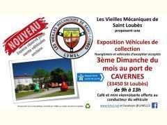 Affiche Exposition de véhicules de collection