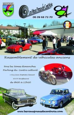 Affiche Rassemblement de véhicules anciens à Bouffémont
