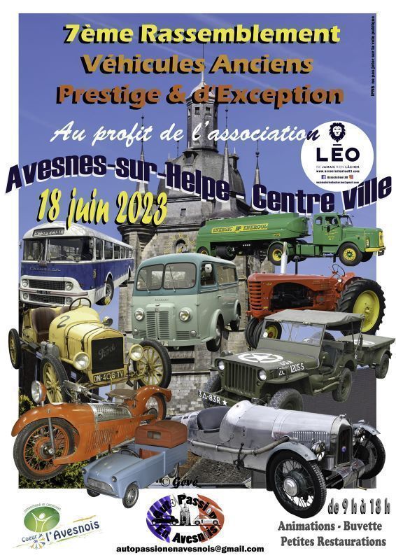 Le salon de la voiture ancienne est de retour à Launois-sur-Vence