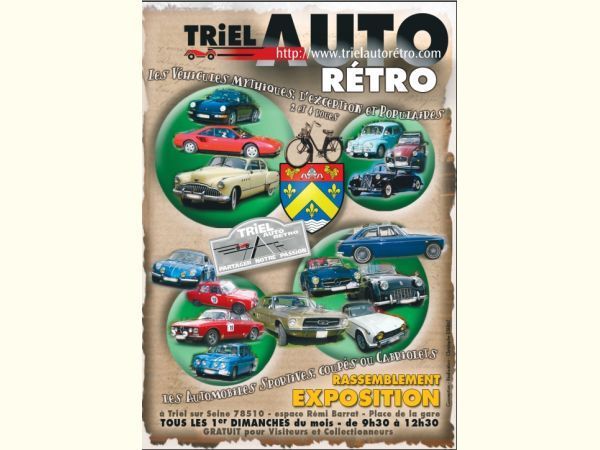 Affiche Rassemblement mensuel le 1er dimanche du mois à Triel-sur-Seine