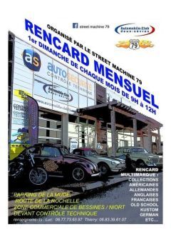 Affiche Rencard Mensuel de la Mude