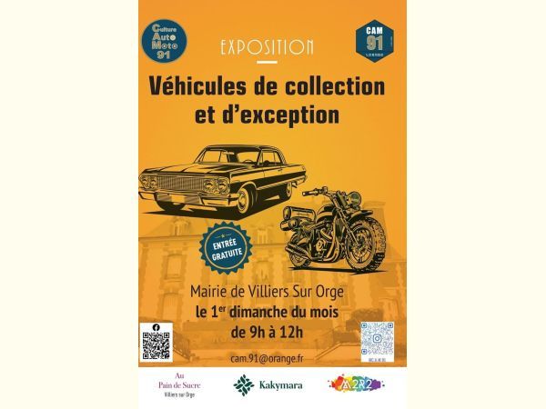 Affiche Rendez-vous mensuel du CAM 91