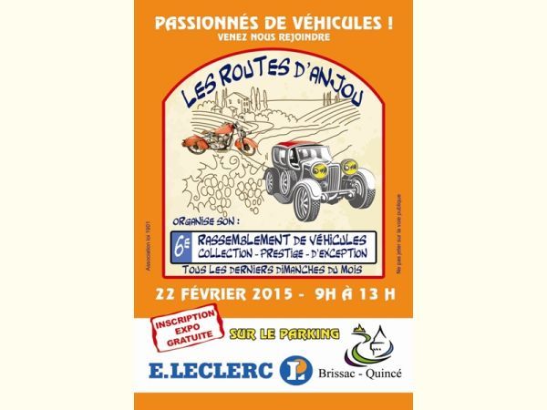 Affiche Rassemblement mensuel à Brissac-Quincé