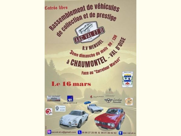 Affiche Rdv Mensuel du AAC Val et O