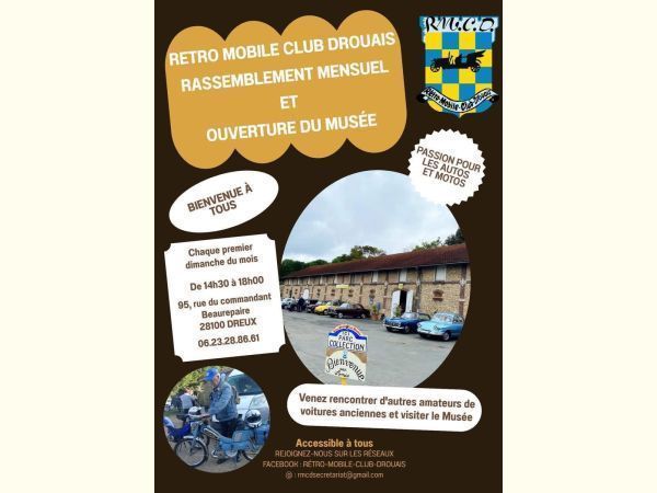 Affiche Rassemblement mensuel du RMCD
