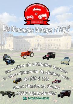 Affiche Les dimanches vintages d'Isigny