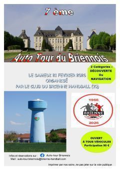Affiche 7e Auto Tour Briennois - 21/02/2026