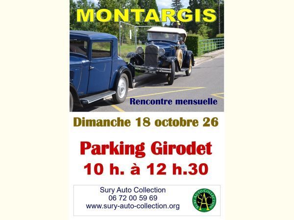Affiche Rassemblement mensuel le 3e dimanche