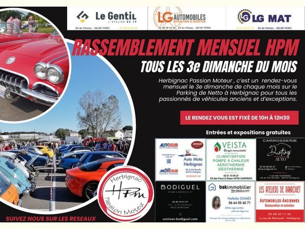 Affiche Rendez-vous mensuel du HPM