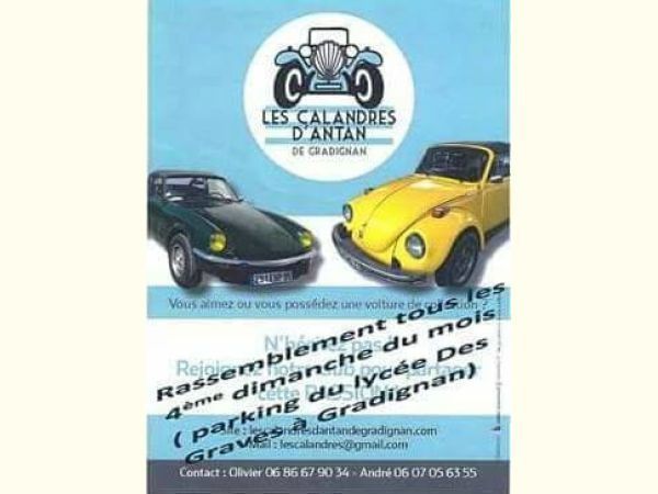 Affiche Rassemblement tous les 4e dimanche à Gradignan