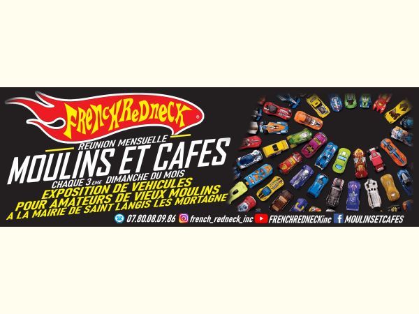 Affiche Moulins et Cafés